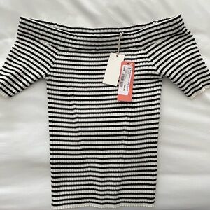 Brand New -Z- Supply off the shoulder crop top.